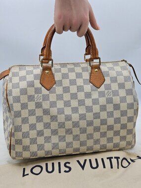 Louis Vuitton  Speedy 30 in Damier Azur